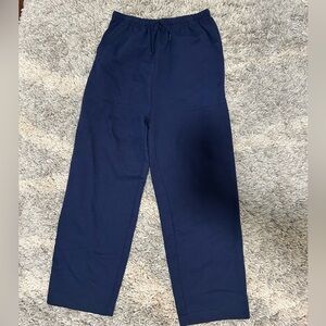 Hanes Her Way Navy Blue Pants